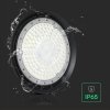 Oprawa V-TAC 200W LED UFO high bay IP65 ALU 135Lm/W VT-92201-N 4000K 27000lm 5 lat gwarancji